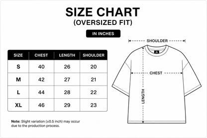 Sloth Oversized Tee | Mighty Collection