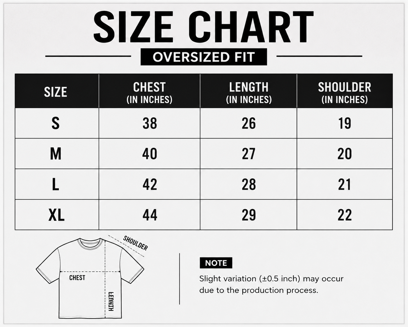 Bear Oversized Tee | Signature Collection