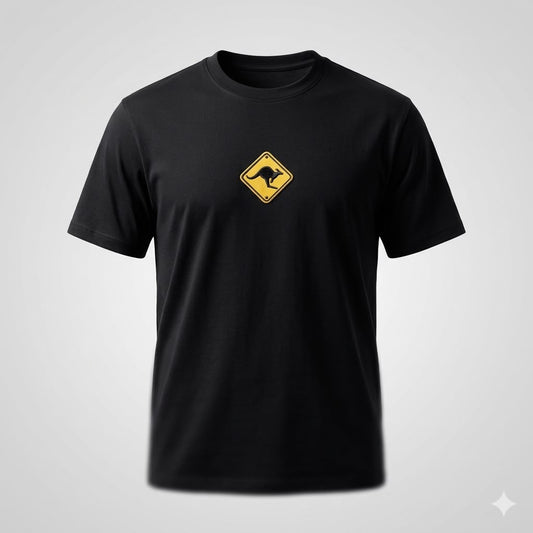 Kangaroo Road Sign Tee