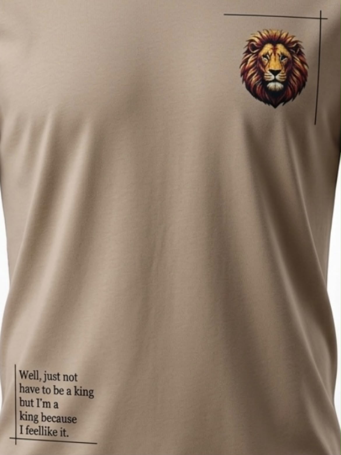 Lion Tee | Mighty Collection