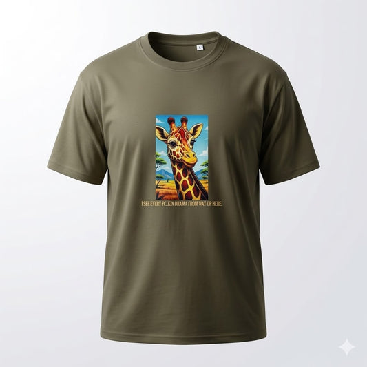 Giraffe Oversized Tee | Signature Collection