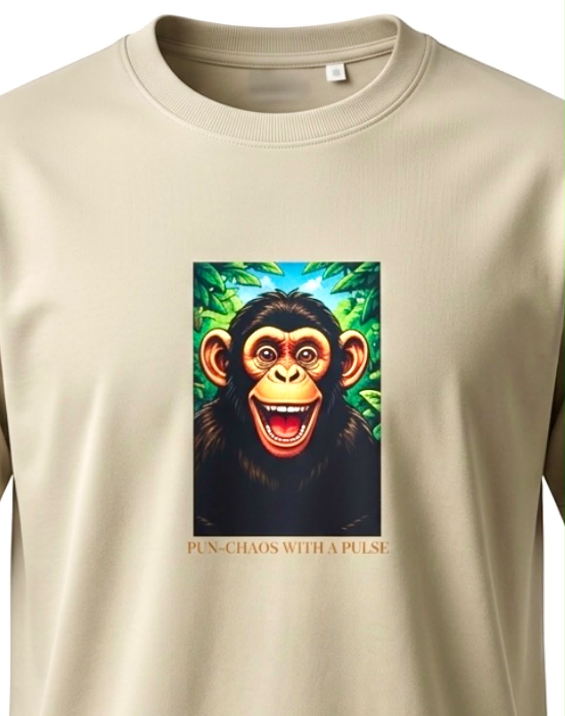 Monkey Oversized Tee | Signature Collection