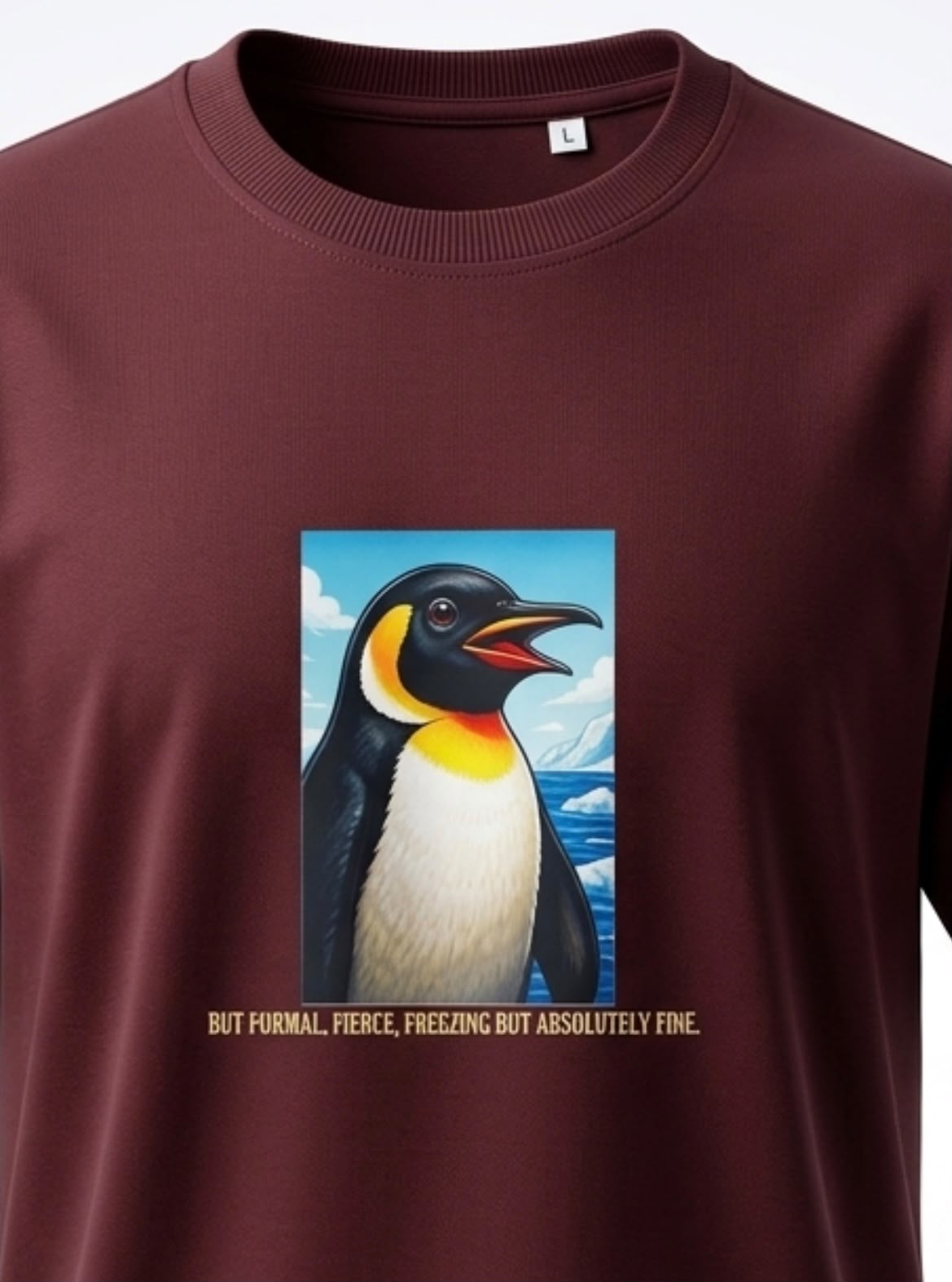 Penguin Oversized Tee | Signature Collection