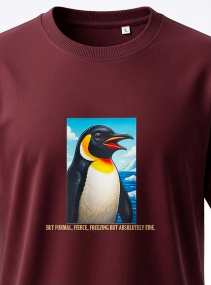 Penguin Oversized Tee | Signature Collection