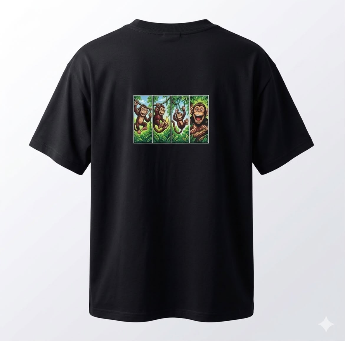 Monkey Oversized Tee | Mighty Collection