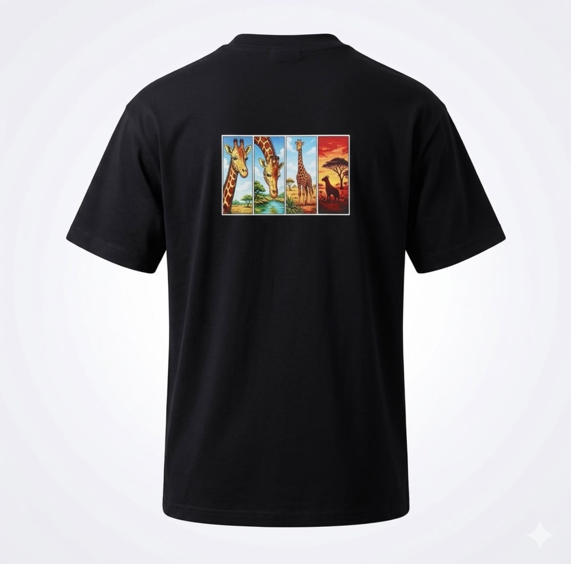 Giraffe Oversized Tee | Mighty Collection