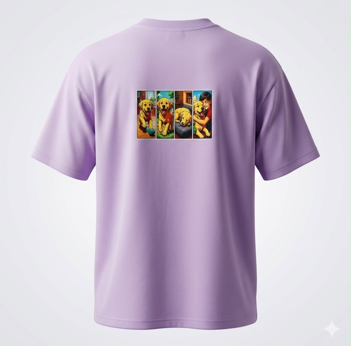 Dog Oversized Tee | Mighty Collection