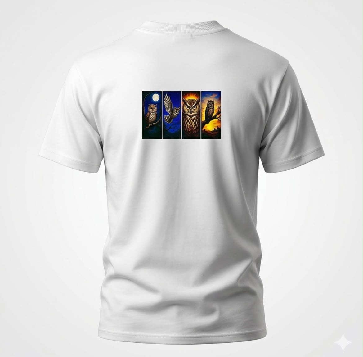 Owl Oversized Tee | Mighty Collection