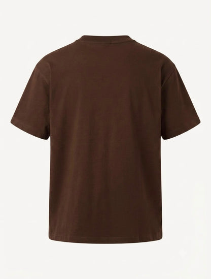 Minimal Tee – Coffee | Essentials Oversized
