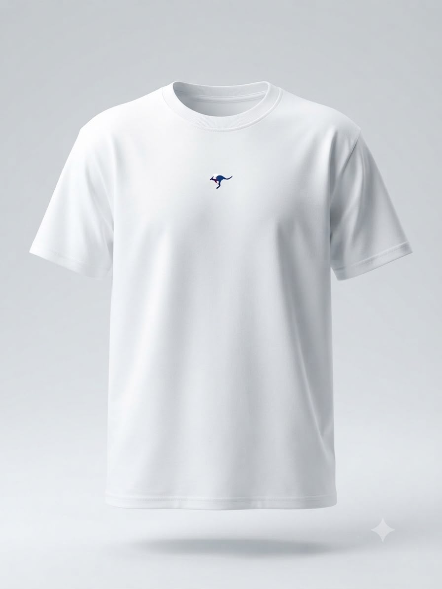 Minimal Tee – White | Essentials Oversized