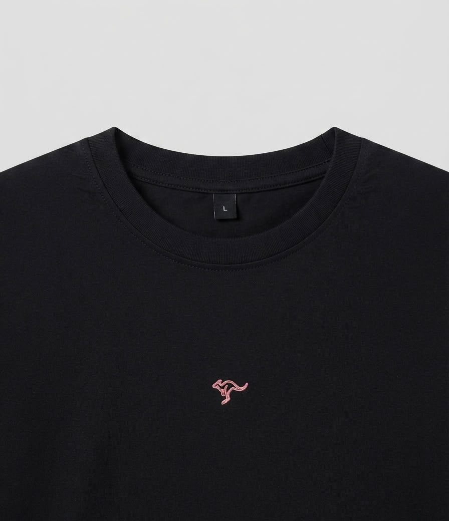 Minimal Tee – Black| Essentials Collection
