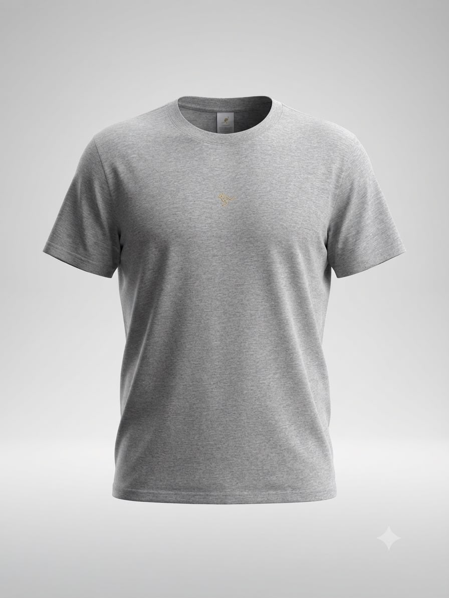 Minimal Tee – Gray| Essentials Collection