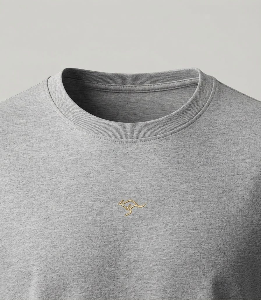 Minimal Tee – Gray| Essentials Collection