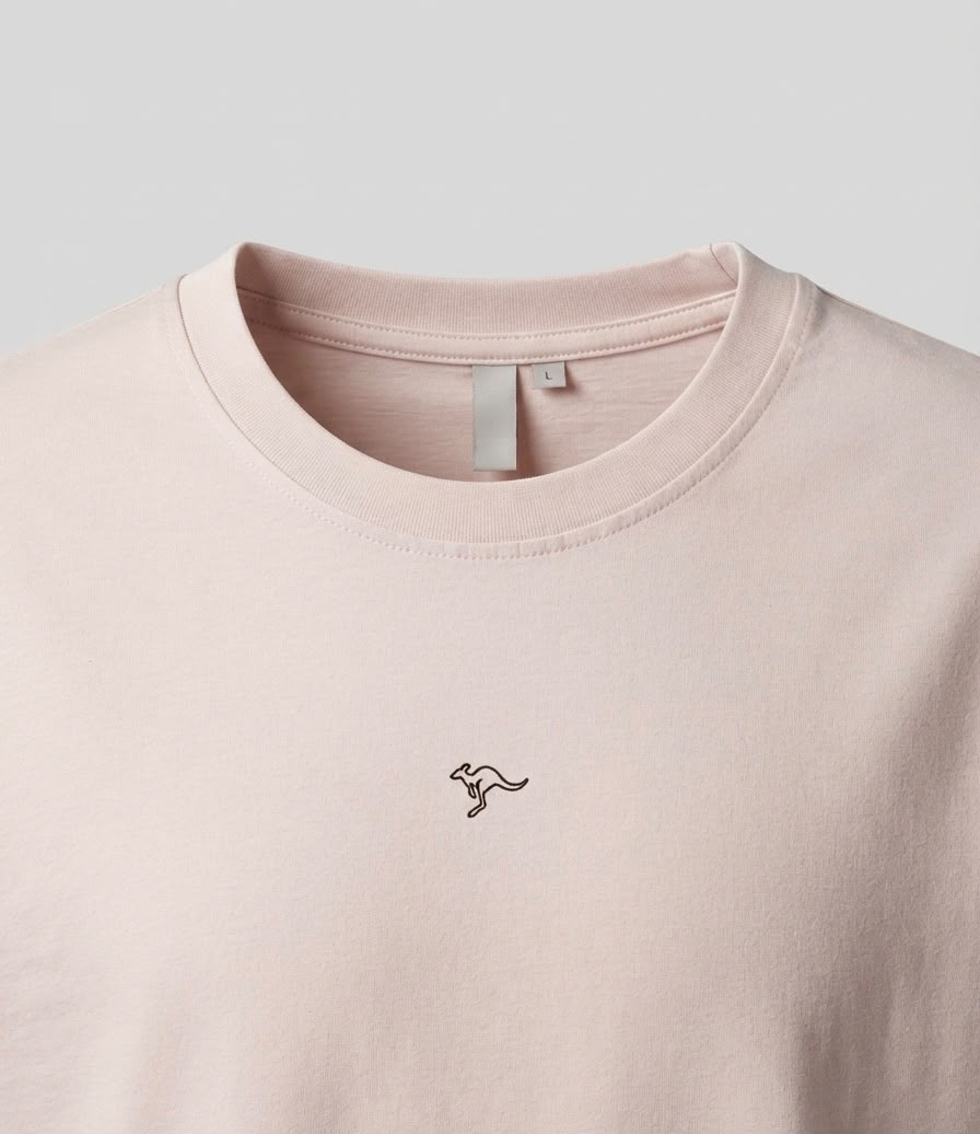 Minimal Tee – Pink| Essentials Collection