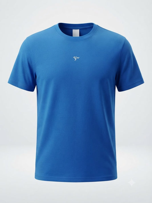 Minimal Tee – Blue | Essentials Collection