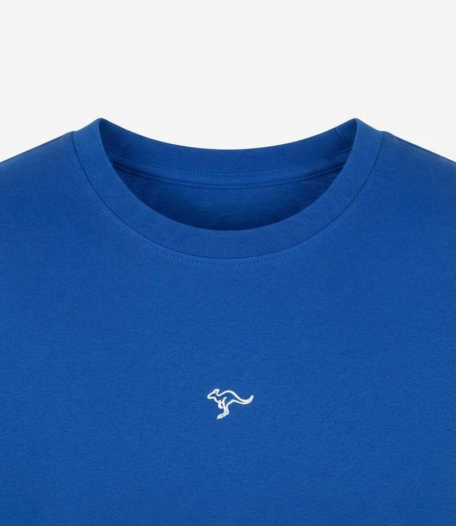 Minimal Tee – Blue | Essentials Collection