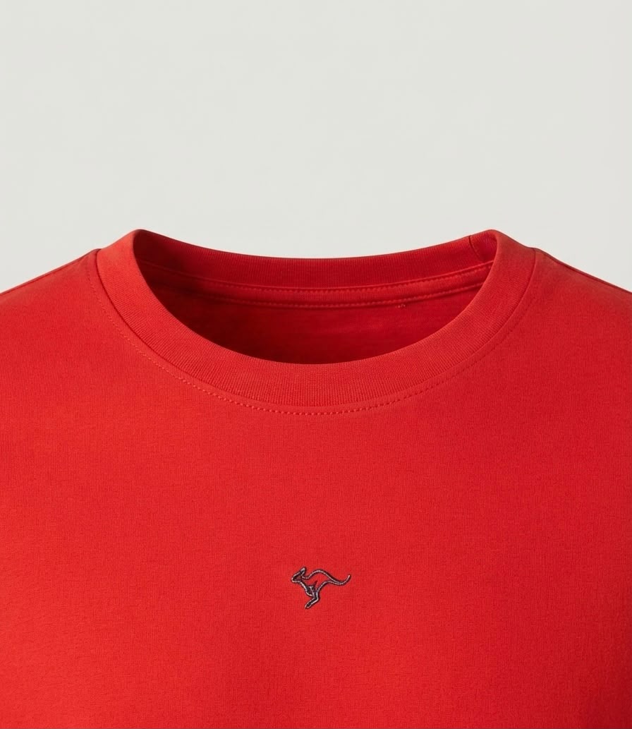 Minimal Tee – Orange | Essentials Collection