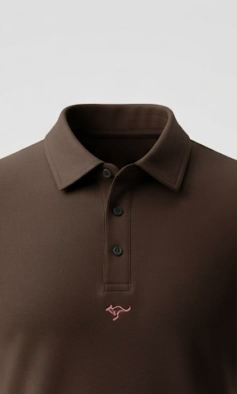 Essential Polo Tee – Coffee