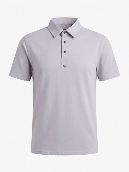 Essential Polo Tee – Lavender Haze