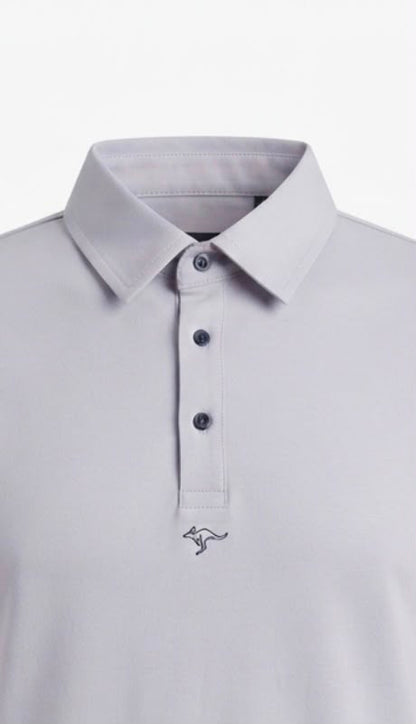 Essential Polo Tee – Lavender Haze