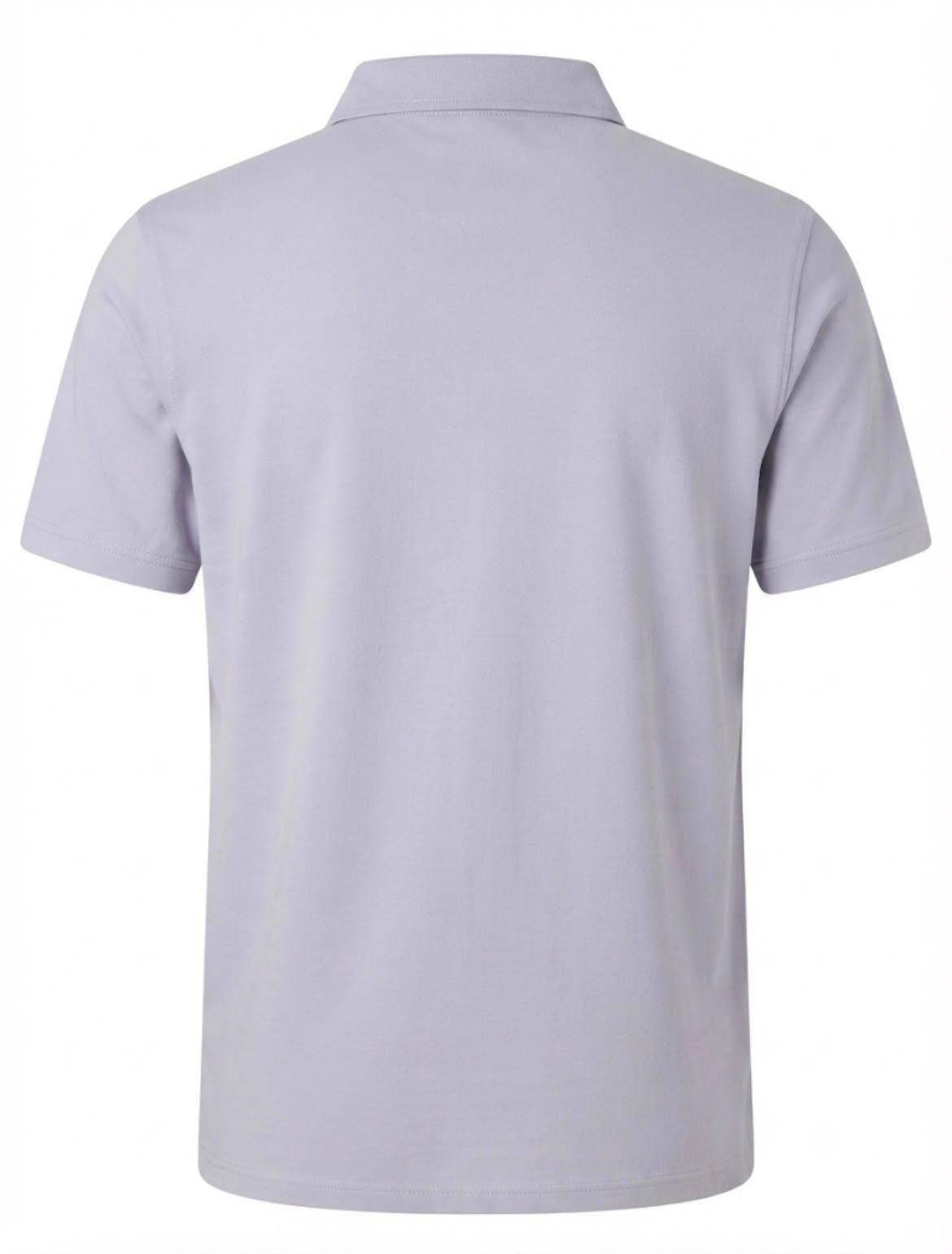 Essential Polo Tee – Lavender Haze