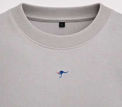 Minimal Tee – Gray| Essentials Oversized