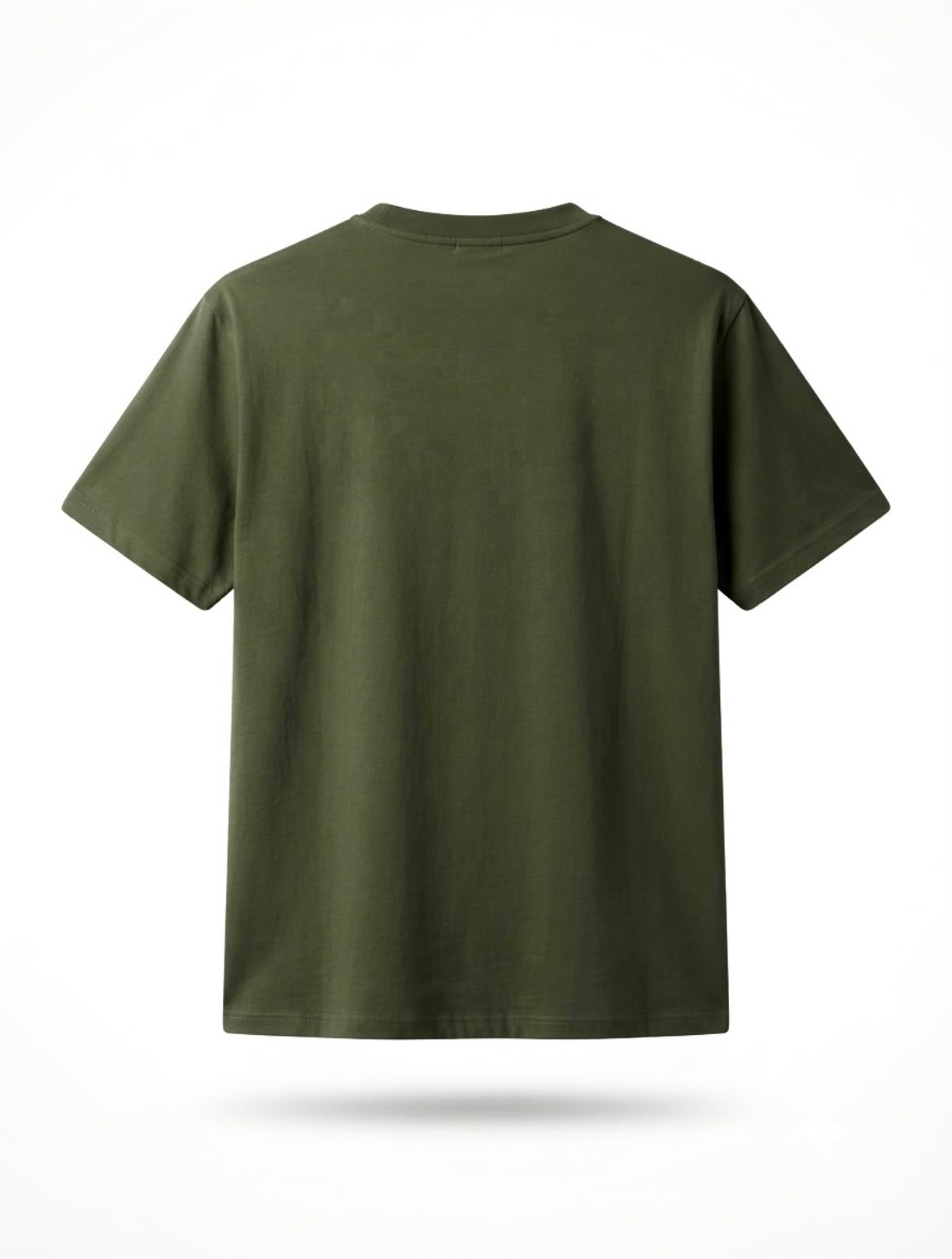 Minimal Tee – Olive Green| Essentials Oversized