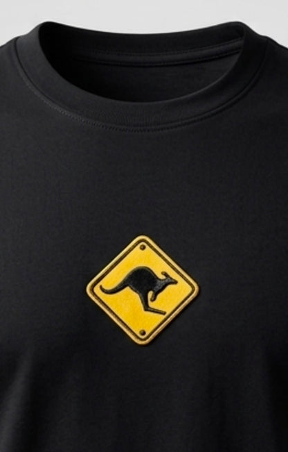 Kangaroo Road Sign Tee